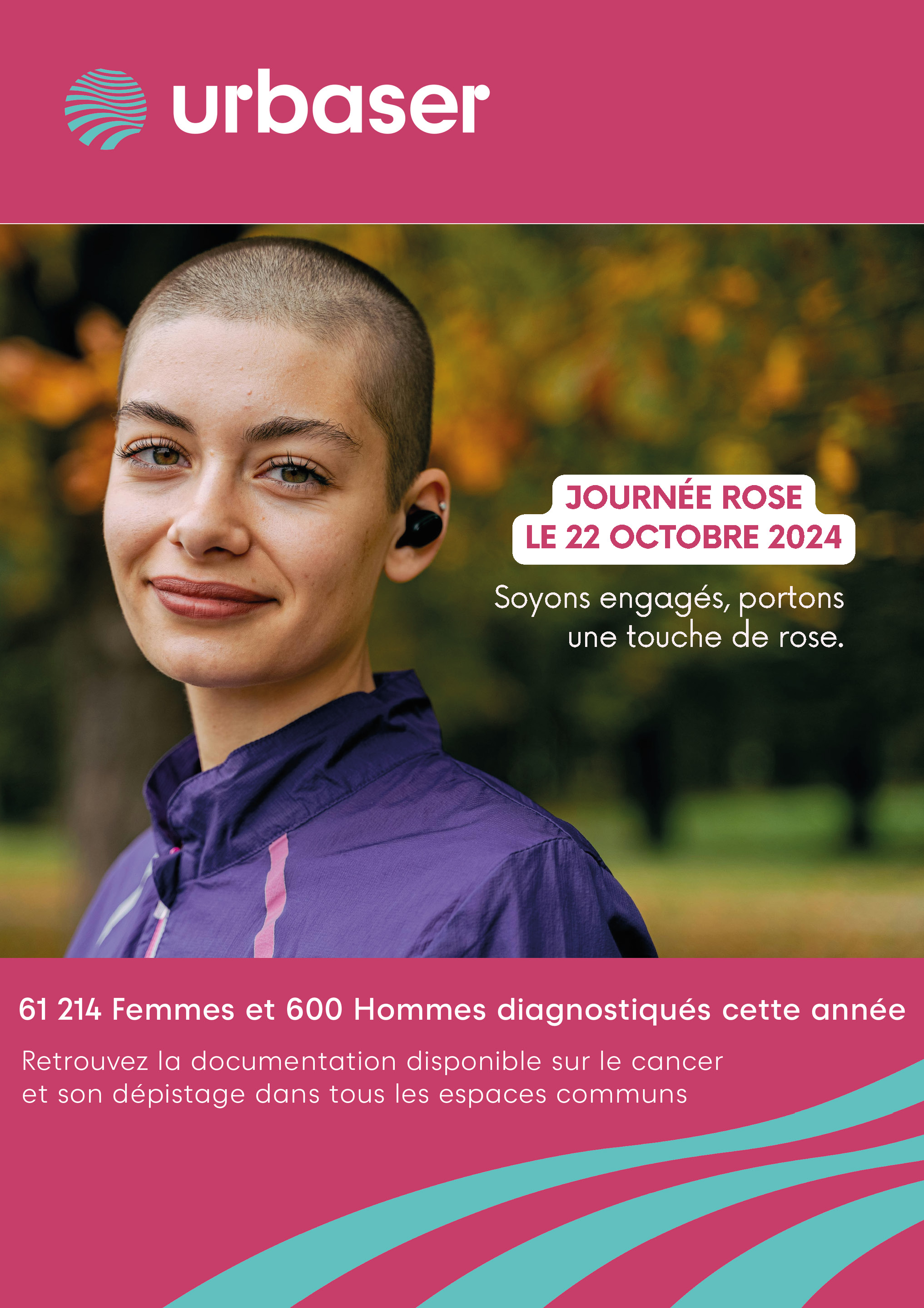 Octobre rose : Mobilisation chez Urbaser Environnement