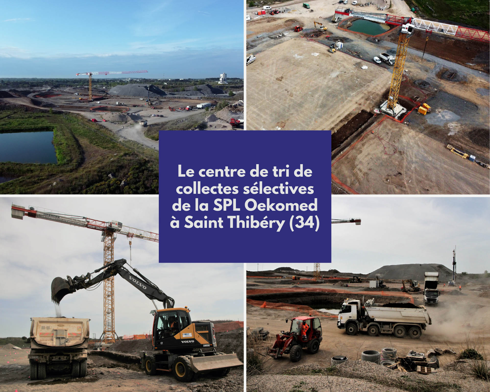 Les travaux du futur centre de tri de Saint-Thibéry ont débuté